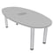 Skutchi Designs 33.5 in W, 59.5 in L, 29 in H, Engineered Wood Top, Grey H-BOVL-3460-PT-01-EL - alternate 1